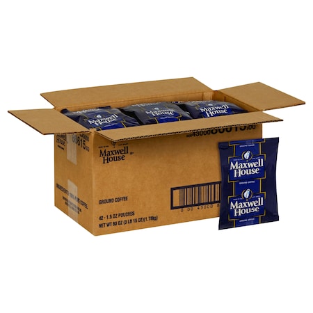 Maxwell House Ground Coffee 1.5 oz., PK42 PK42 00043000866153